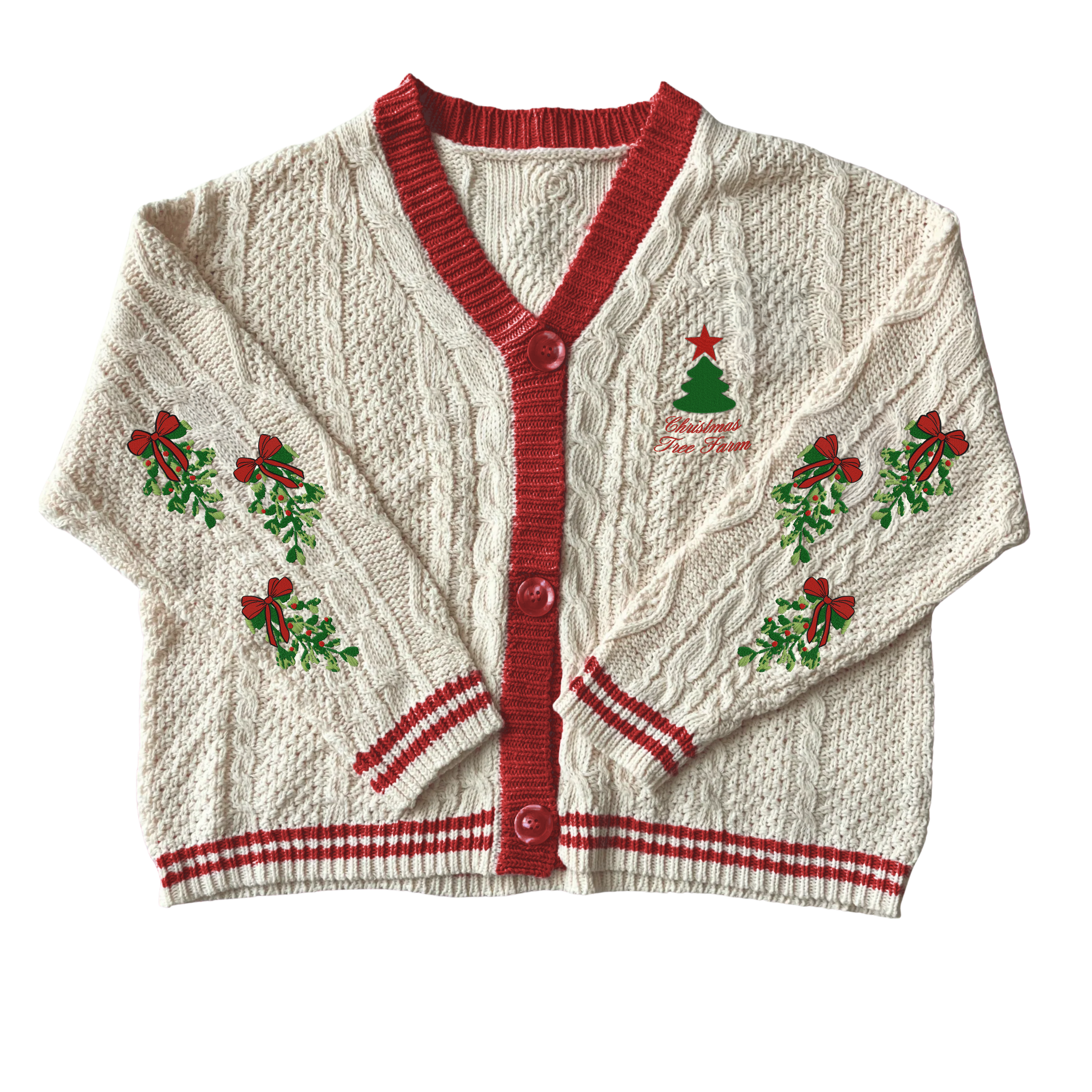 The Christmas Tree Farm Cardigan