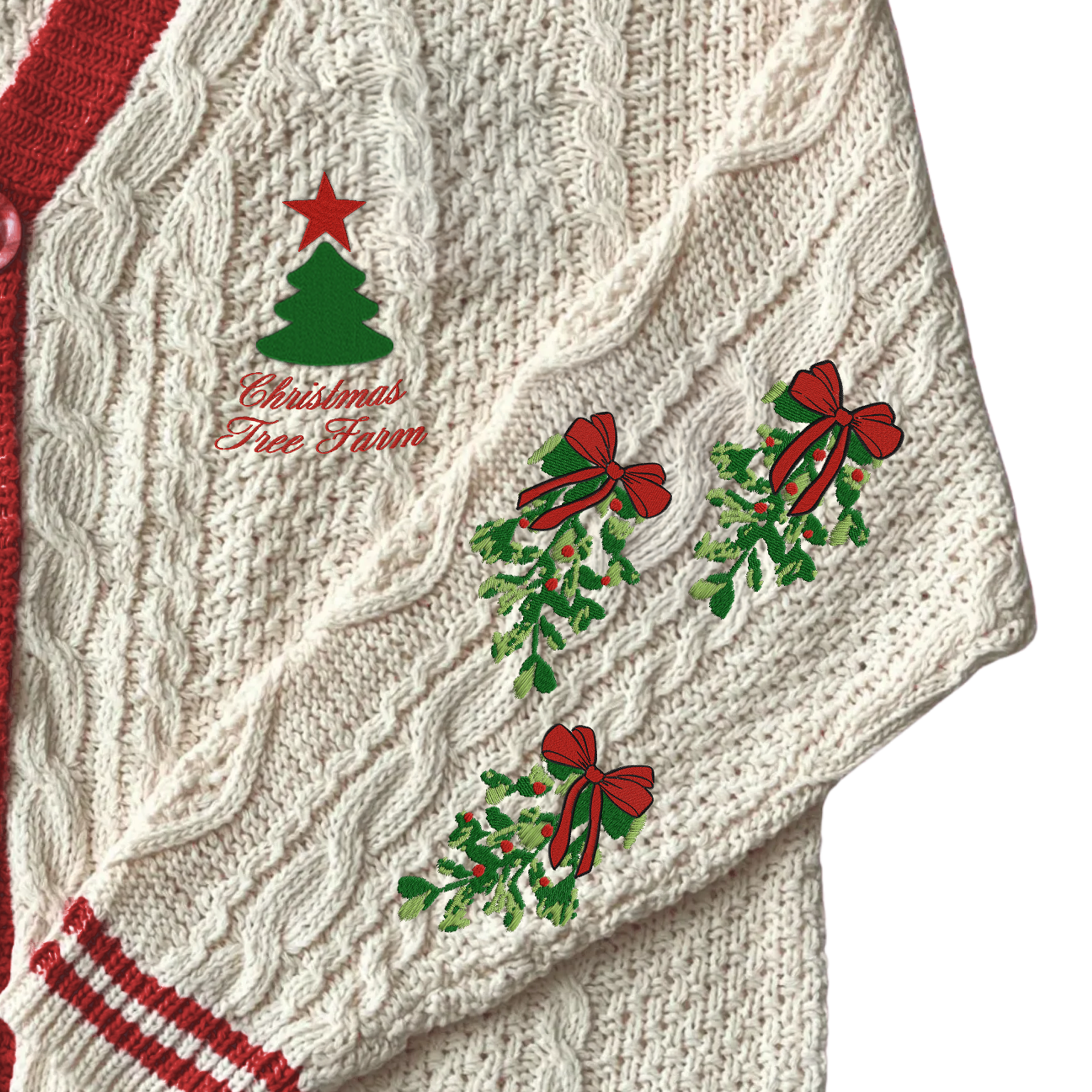 The Christmas Tree Farm Cardigan